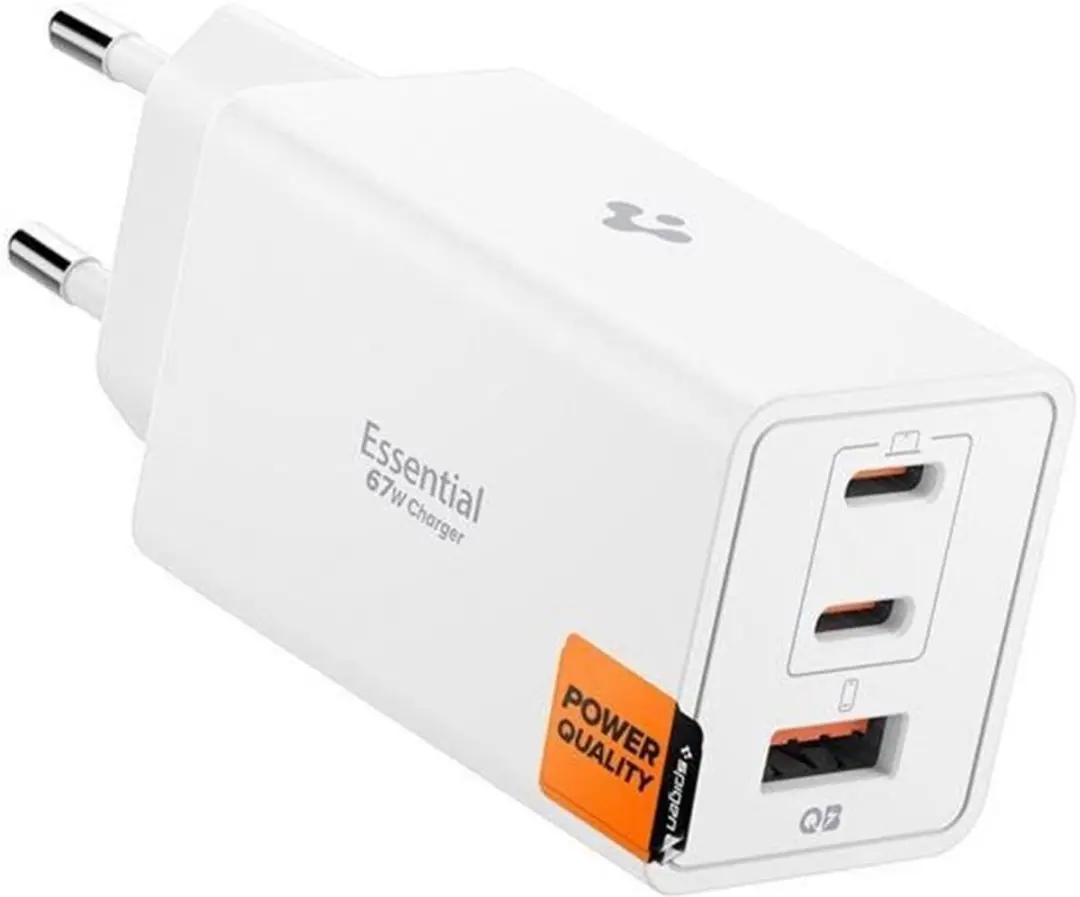 Spigen Essential EE673EU 67W GaN Snellader