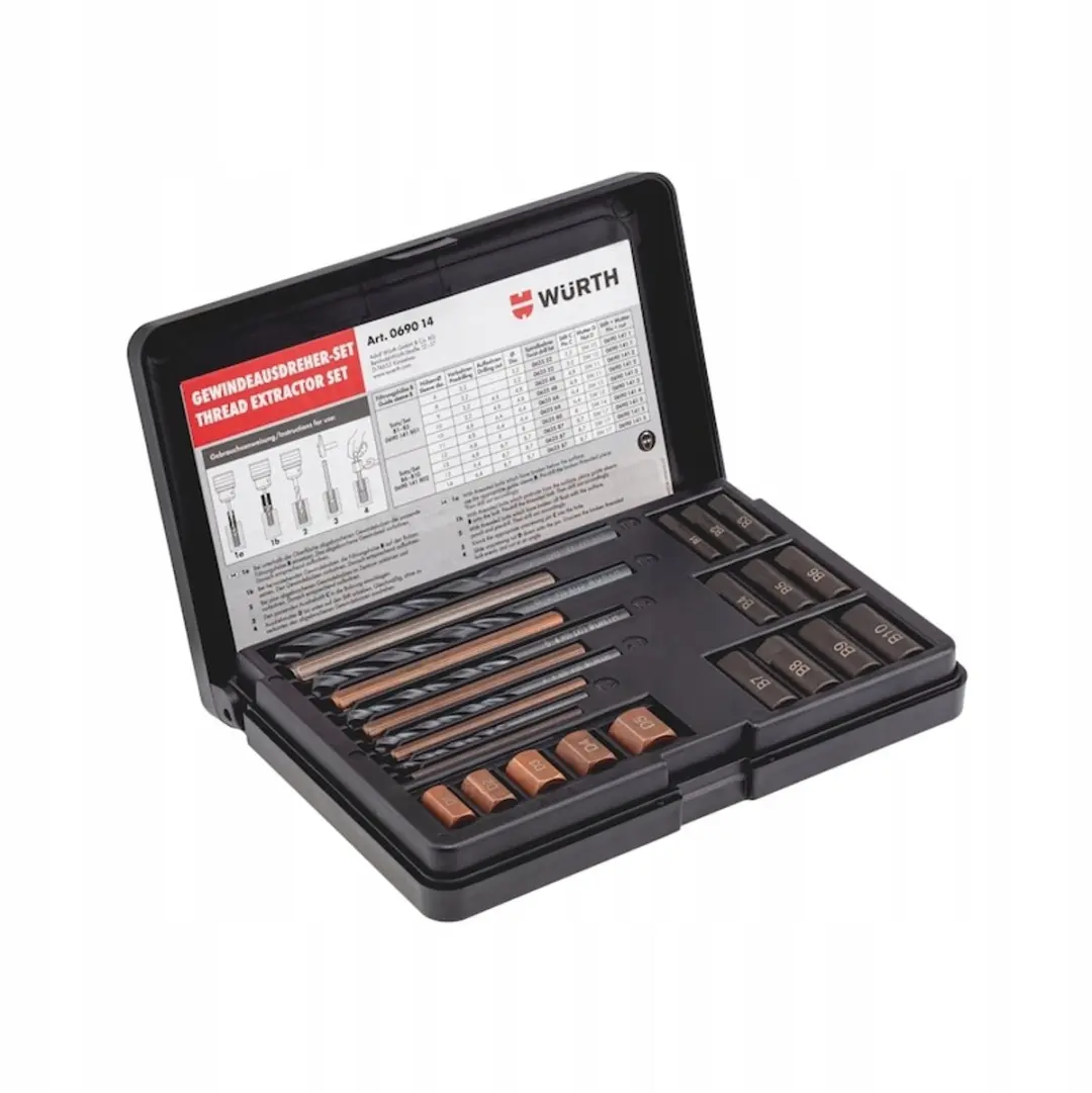 Würth Schroefverwijderaar Set 25-delig