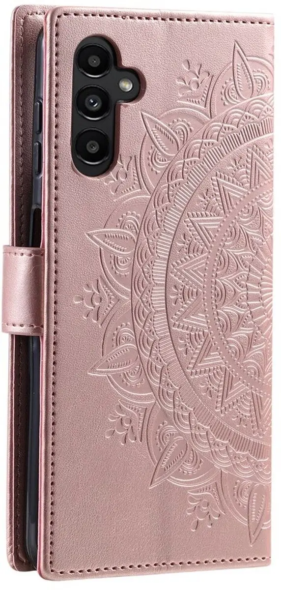 Selected Hoesje Samsung Galaxy A57 Mandala - Roze Goud - 3 Pasjes