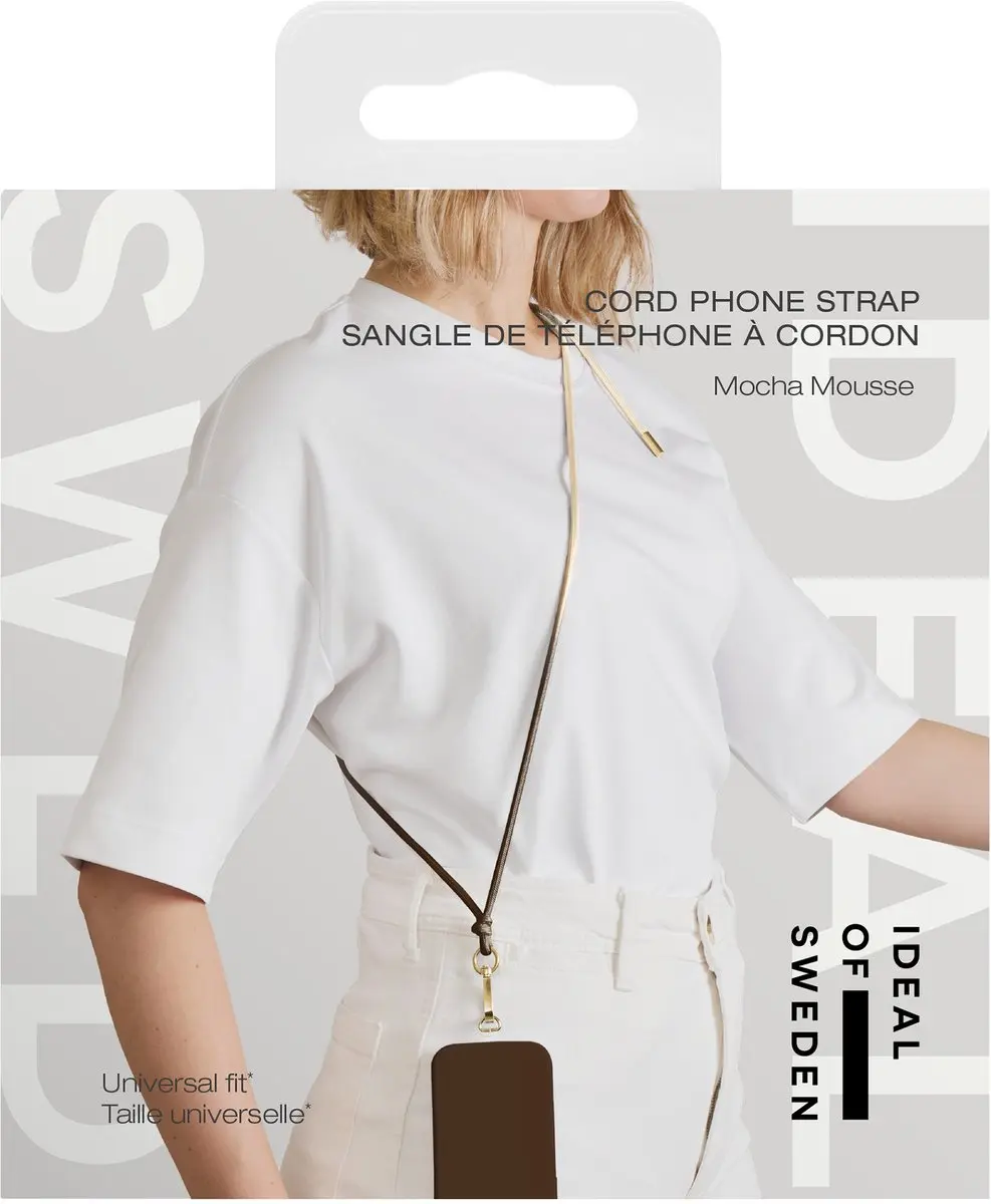 iDeal of Sweden Phone Cord Strap IDCDS-640 - Mocha Mousse