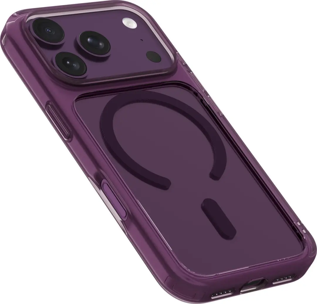 Laut Crystal Fluro iPhone 17 Pro Hoesje - Plum Crystal