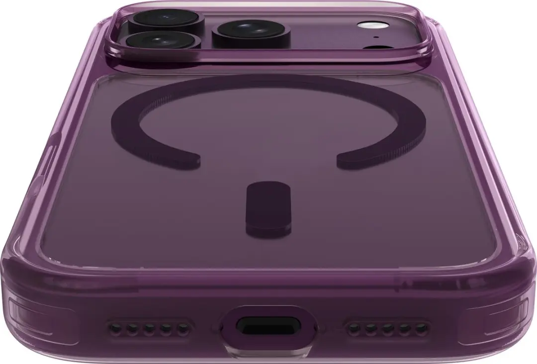 Laut Crystal Fluro iPhone 17 Pro Hoesje - Plum Crystal
