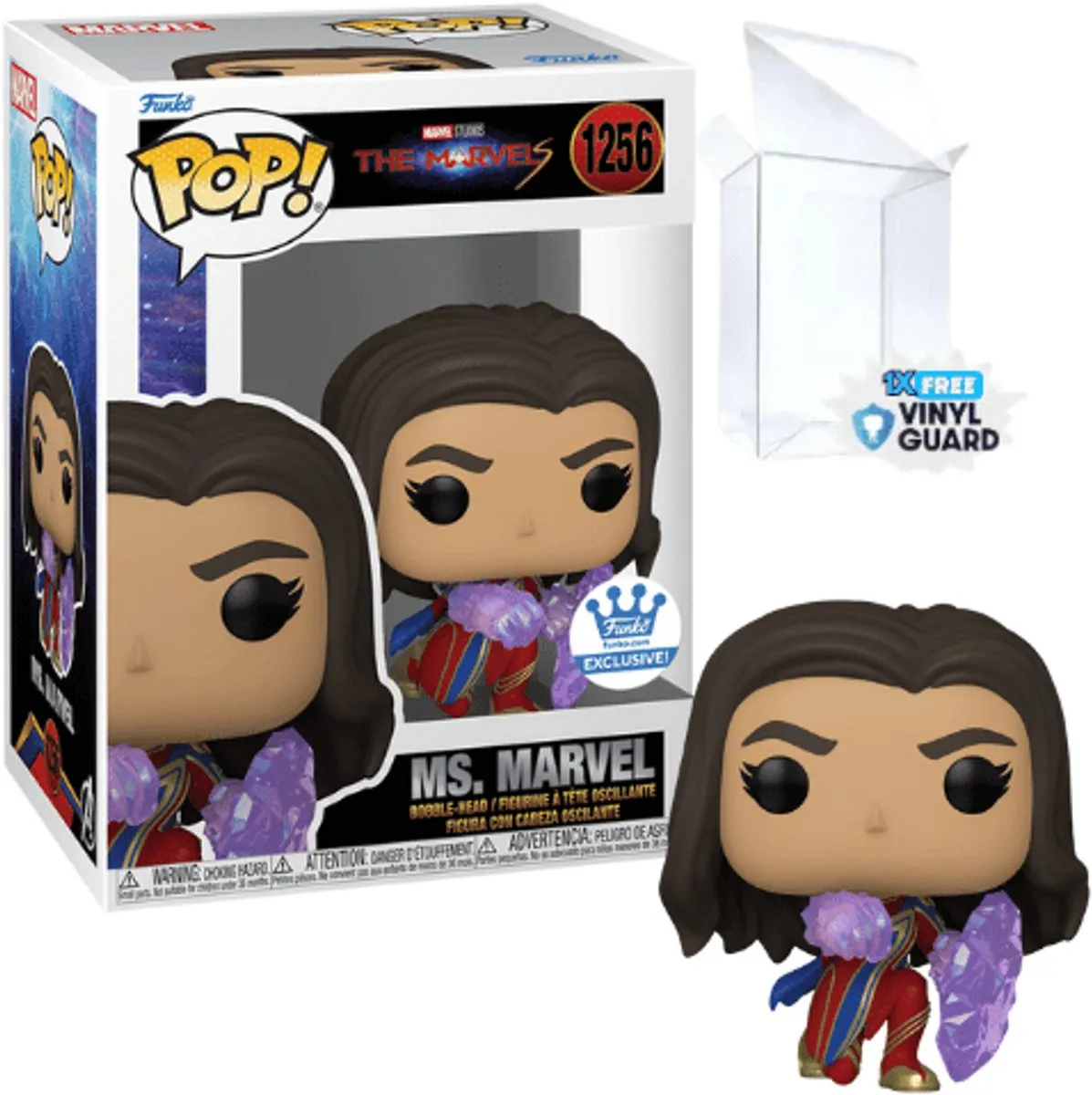 Funko Pop! Ms. Marvel Embiggen Punch #1256 - Multi