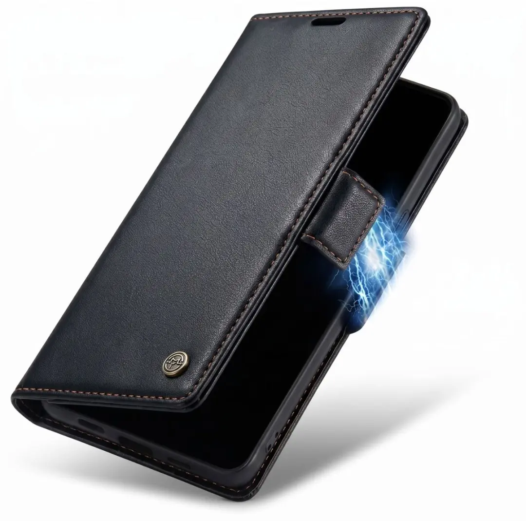 Caseme Wallet Hoesje Google Pixel 10a Anti-RFID - Zwart