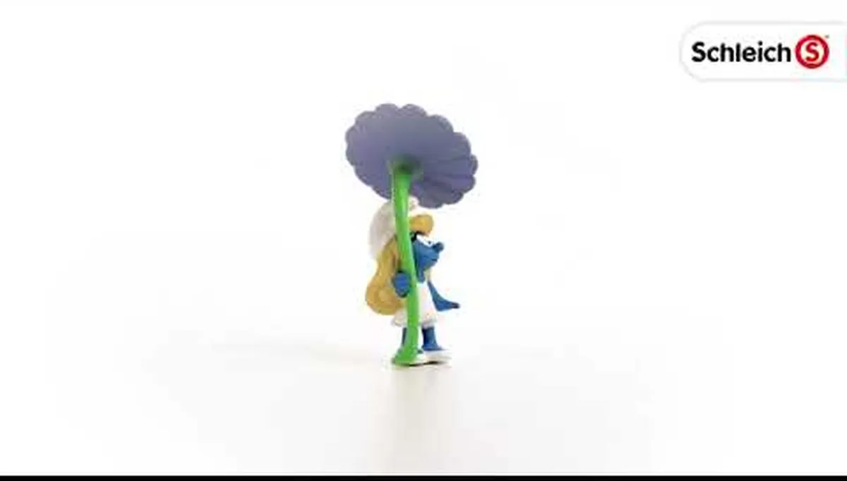 Schleich Smurfin met Bloem 20828