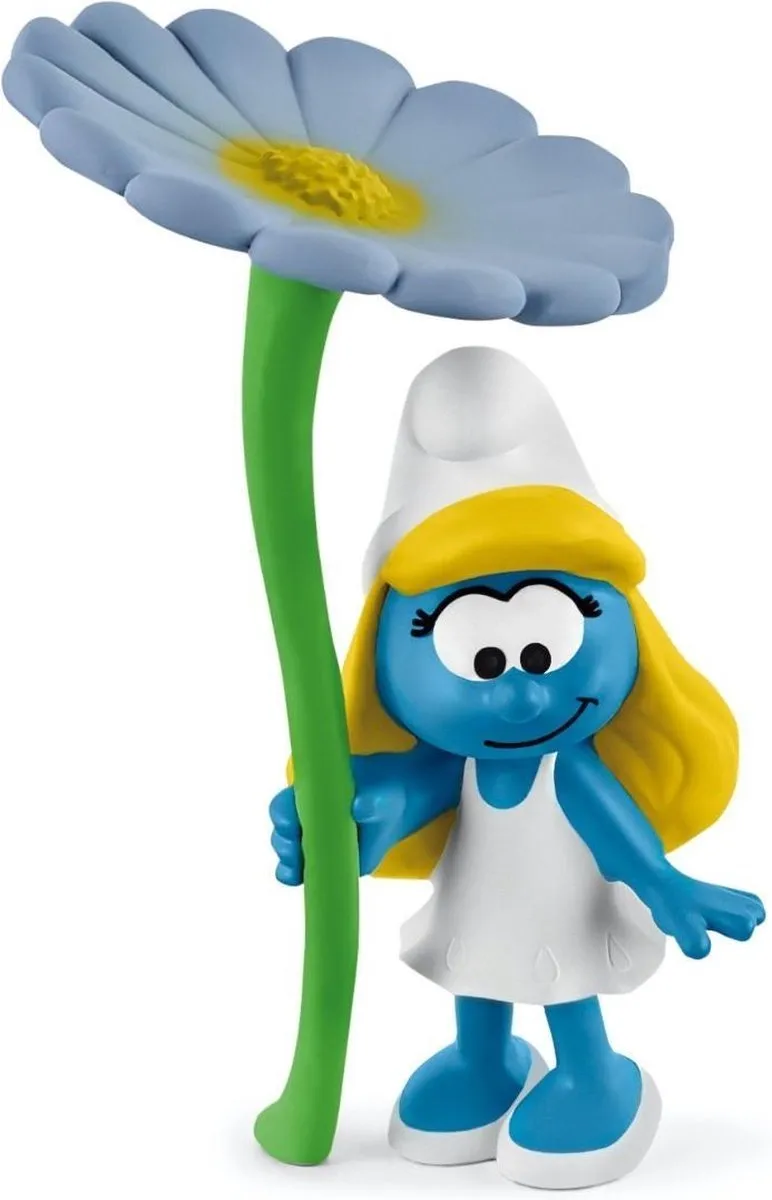 Schleich Smurfin met Bloem 20828