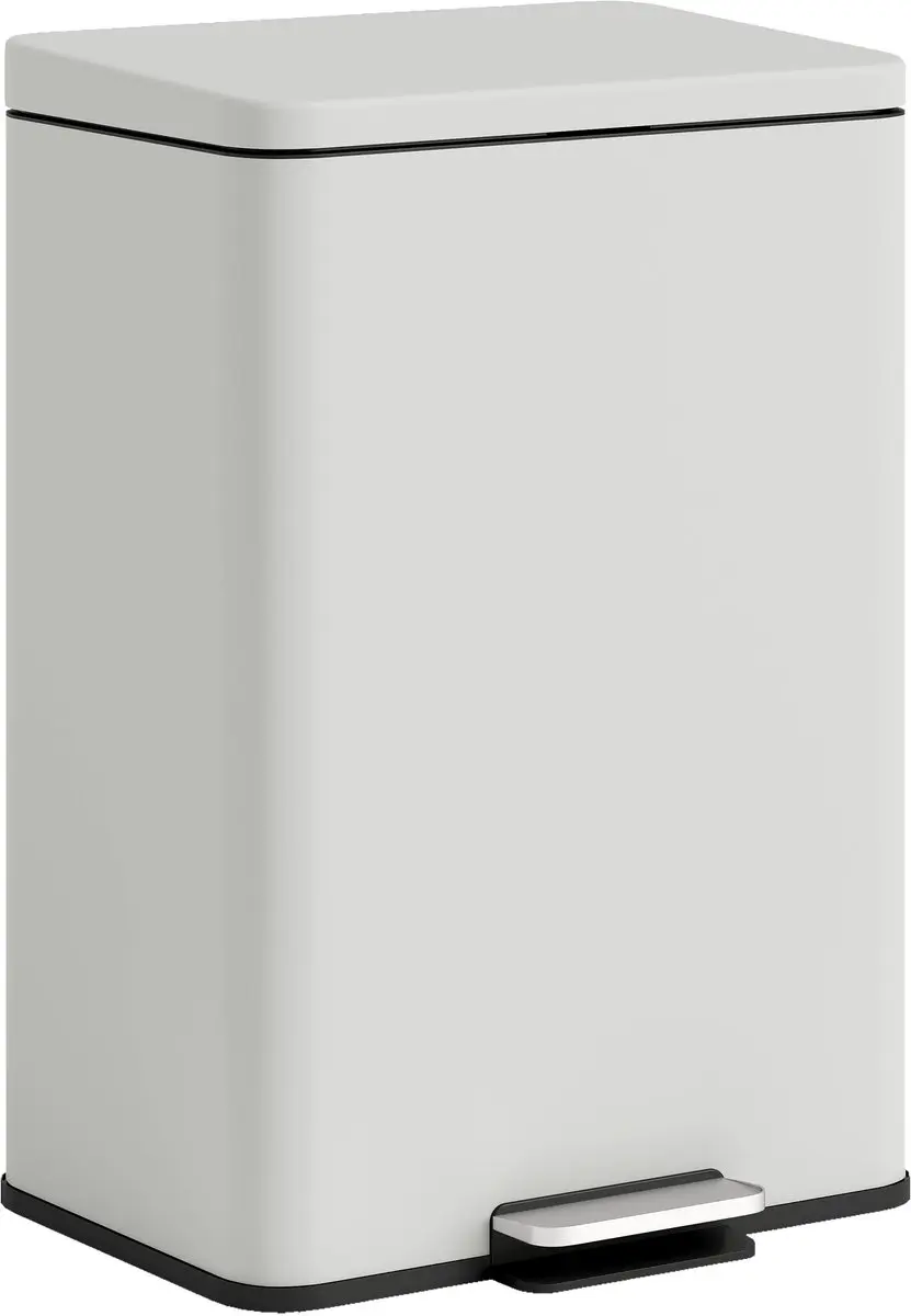 Homcom Prullenbak Metaal PP 20L