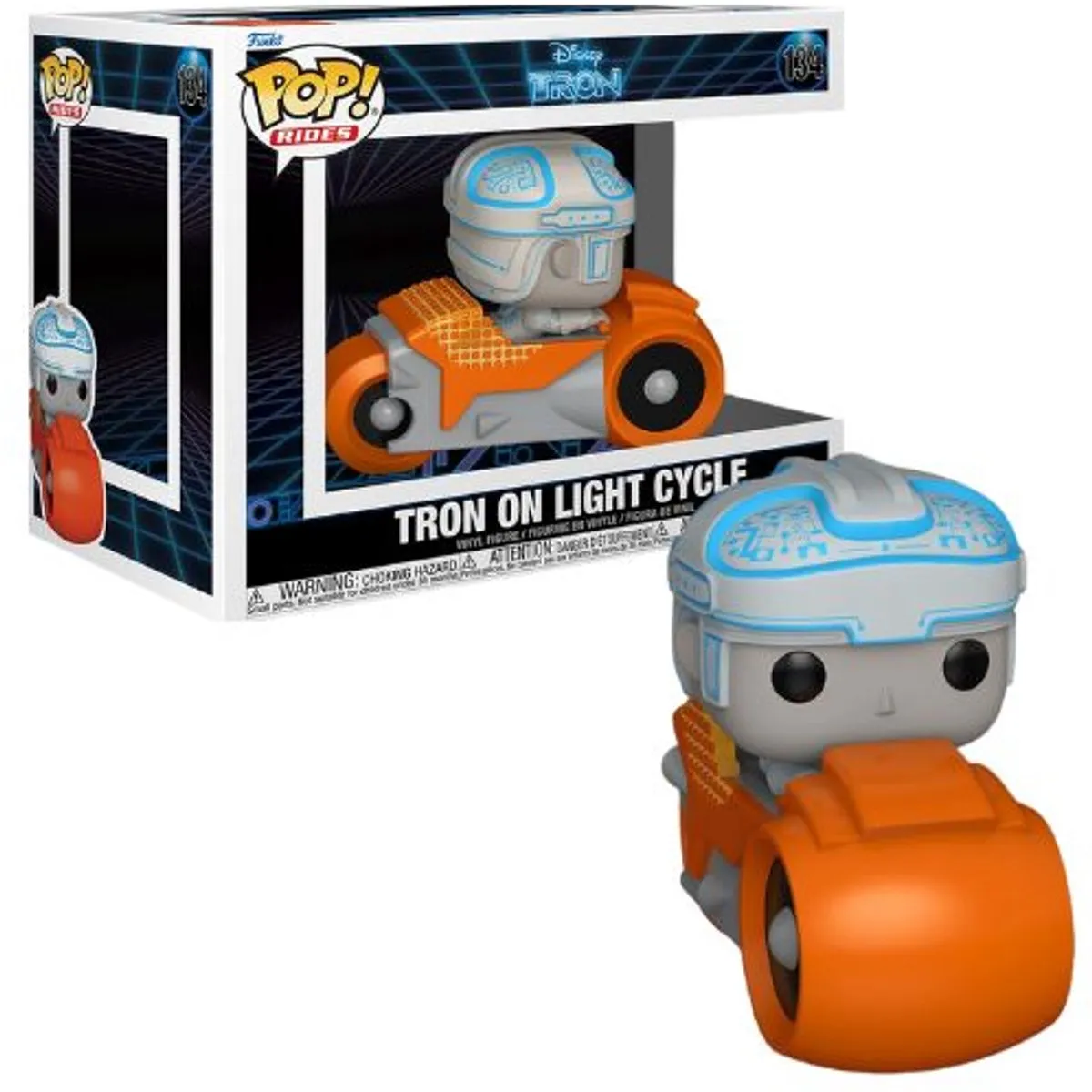Funko Tron Tron on Light Cycle Pop! Rides Deluxe 134 - Vinylfiguur