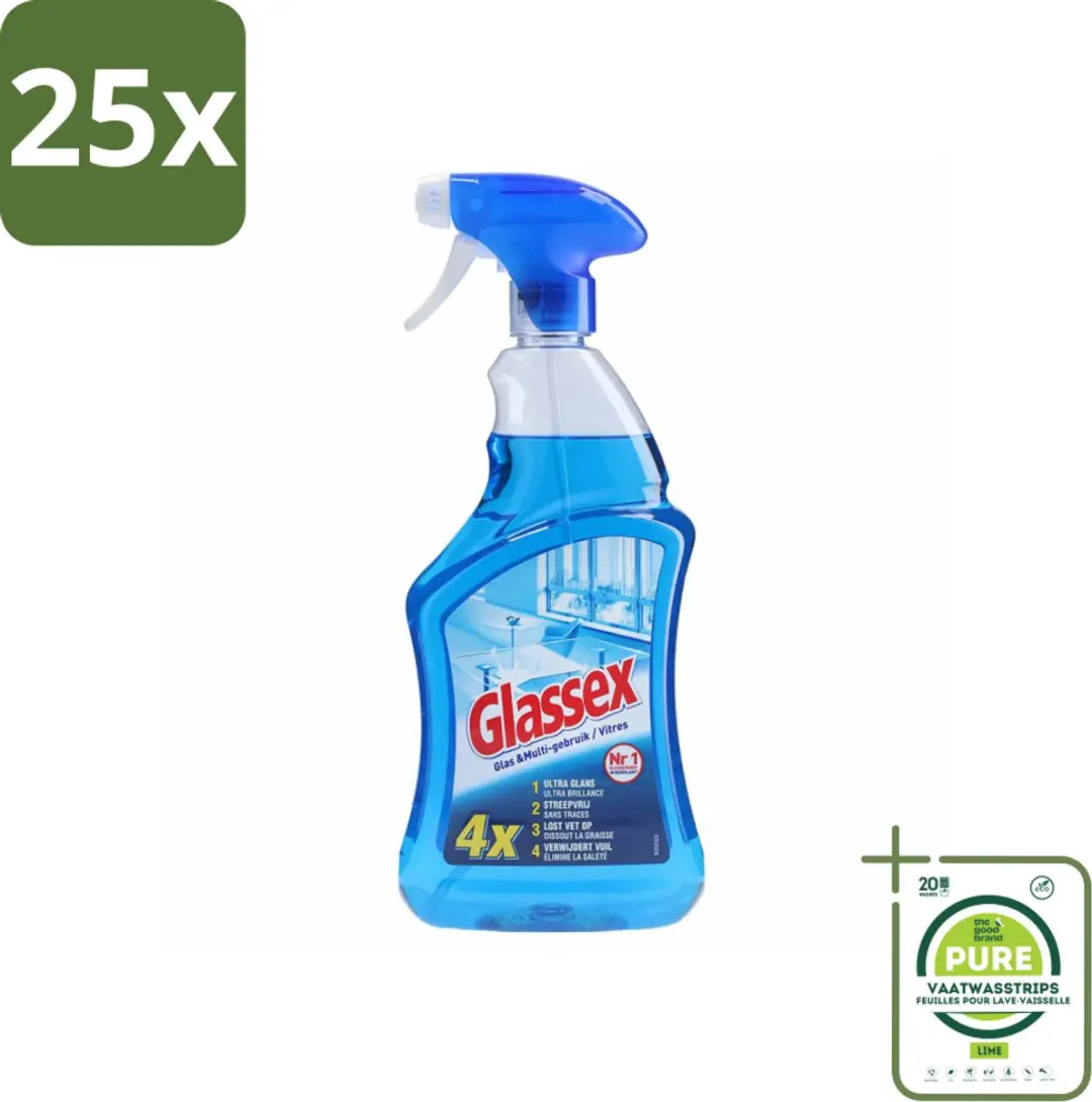 Glassex Glas & Multi Schoonmaakspray 750ml