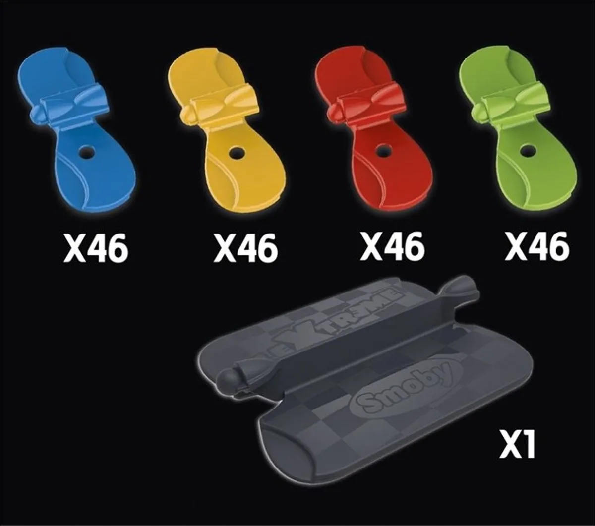 Smoby FleXtreme Discovery Set Racebaan 184-delig - 4.4m - Meerkleurig