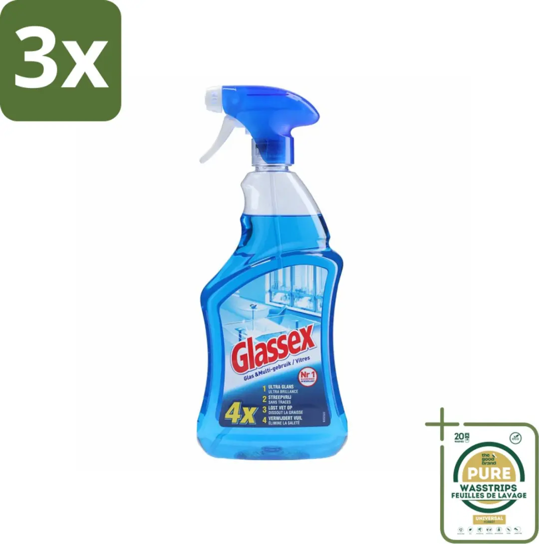Glassex Glas & Multi Schoonmaakspray 2250ml
