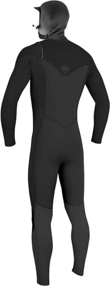 O'Neill Hyperfreak 5/4mm Heren Wetsuit - Chest Zip - Zwart MT