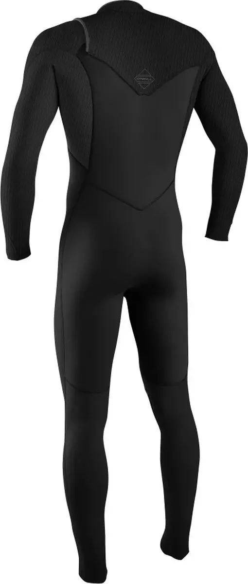 O'Neill Hyperfreak 5/4+ Chest Zip Wetsuit - Zwart - XL