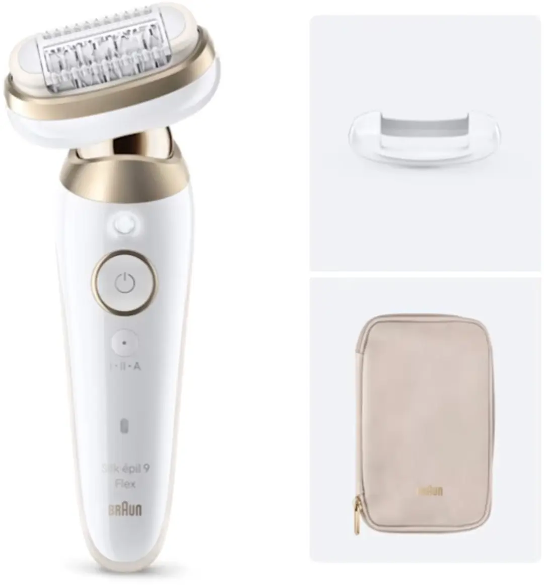 Braun Silk-épil 9 Flex 40 Pincetten - Goud/Wit - afbeelding 2 van 3