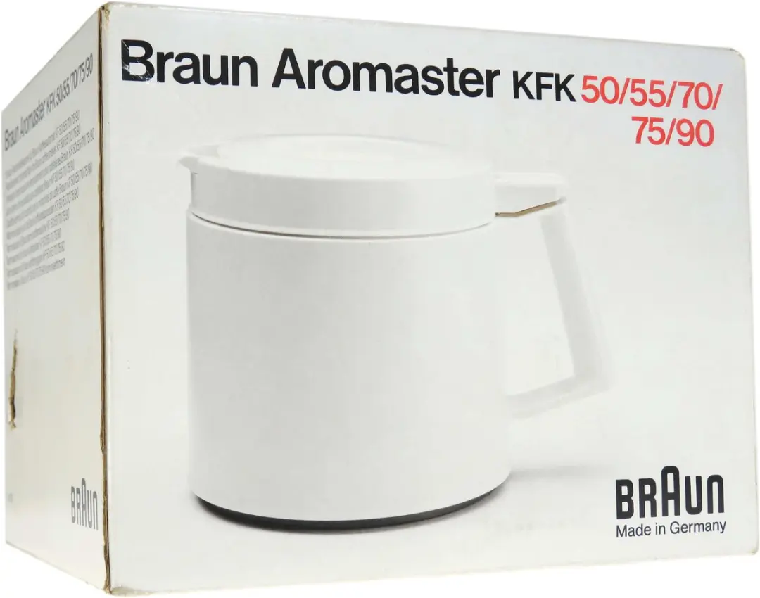 Braun Aromator Thermoskan KFK10W - Wit
