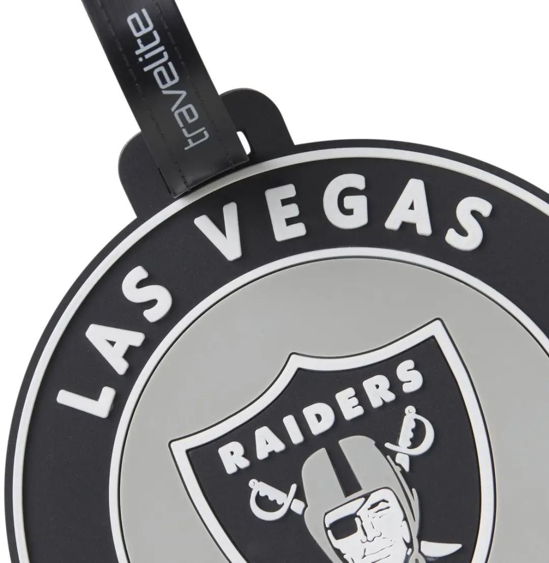 Travelite NFL Bagagelabel 9cm - Zwart