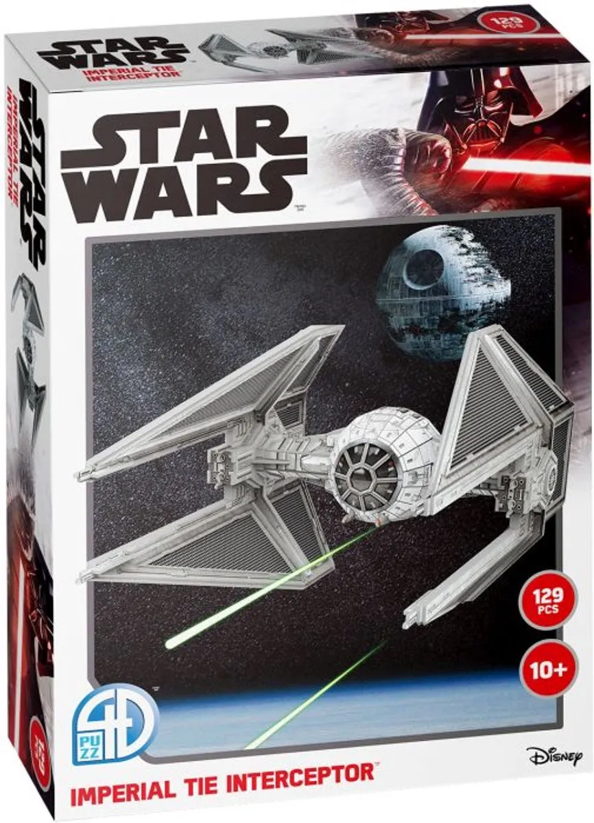 Revell 00319 Star Wars TIE Interceptor Modelbouwpakket - 129 Onderdelen - Multi