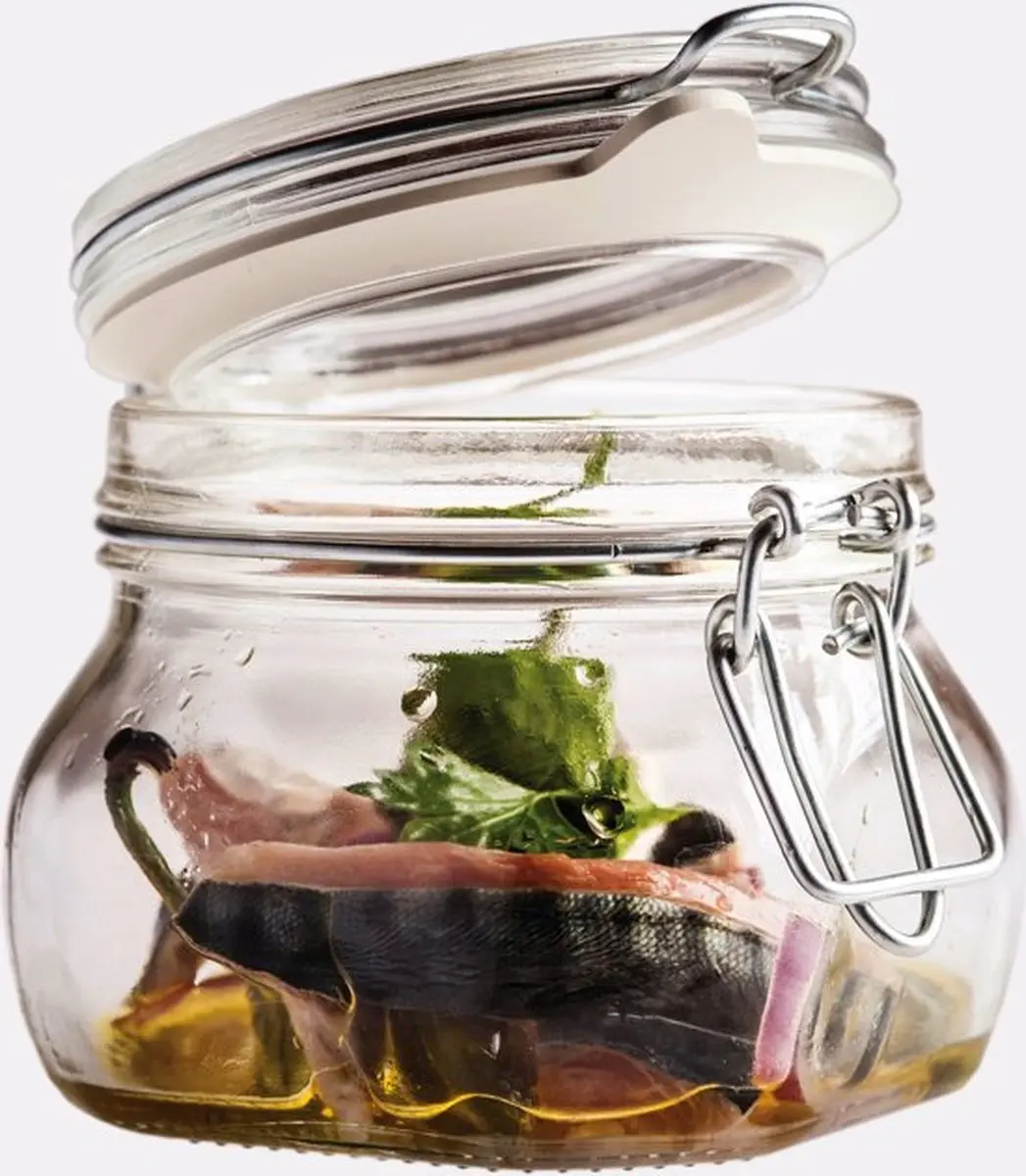 Bormioli Rocco Fido Weckpot 50cl - Transparant