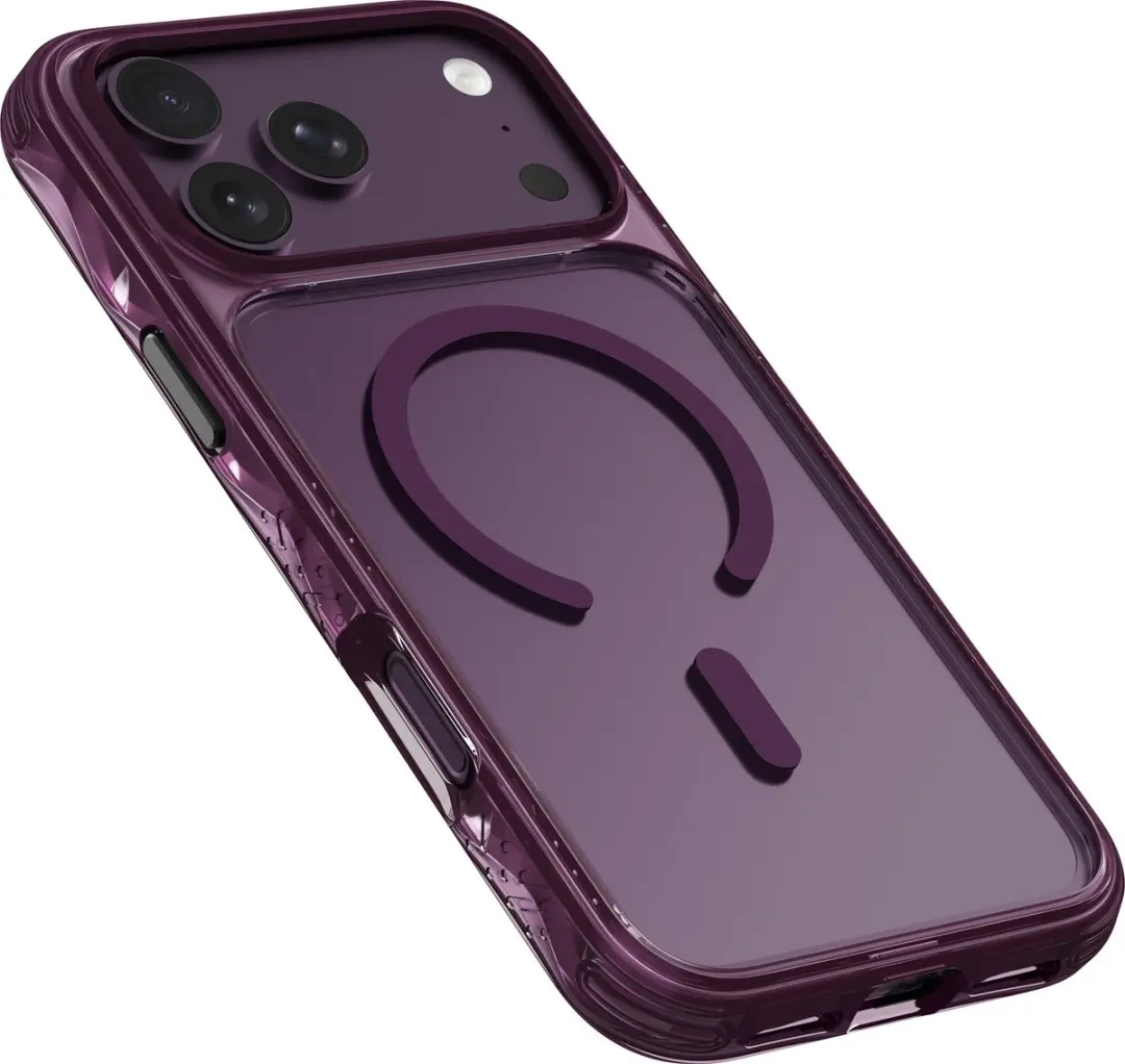 Laut Crystal Matter X iPhone 17 Pro Hoesje - Plum Crystal