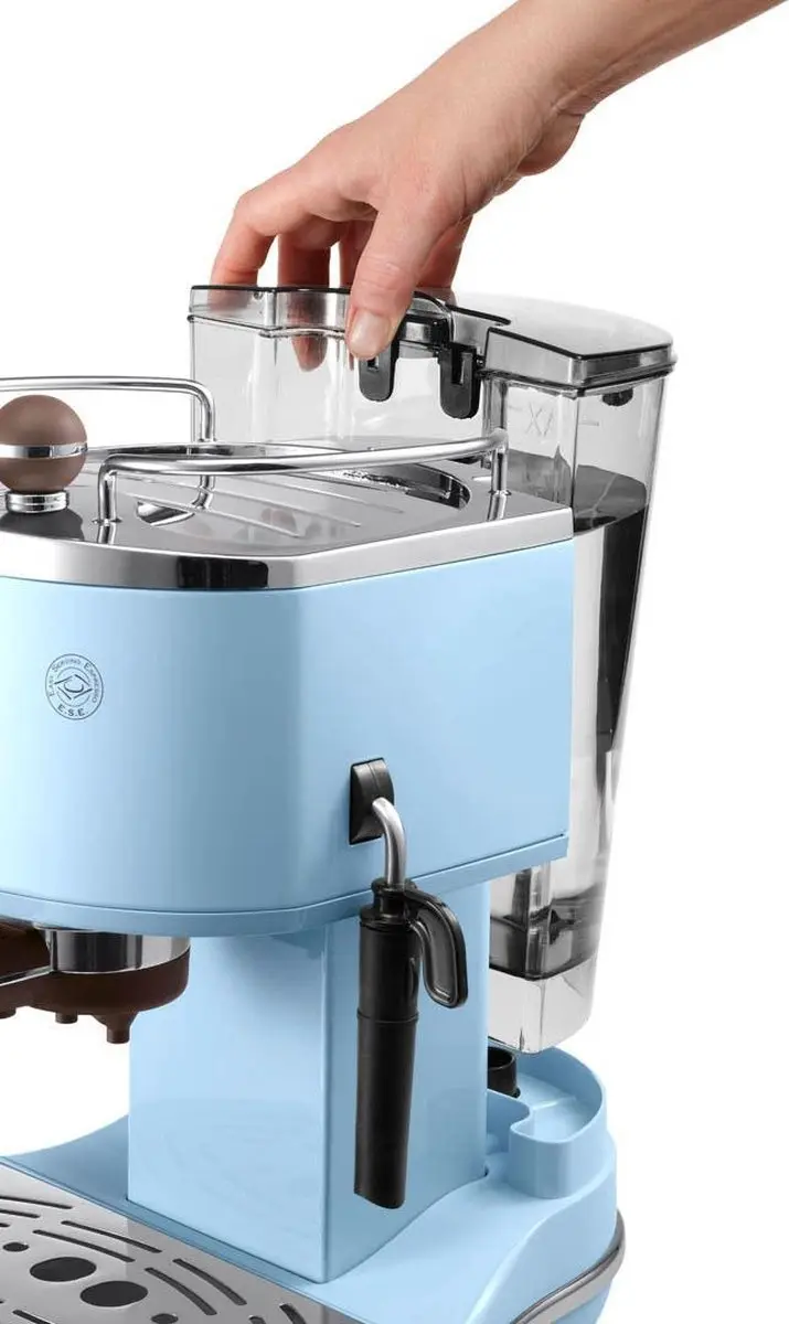 De'Longhi Icona ECOV311.AZ Espressomachine - Lichtblauw - afbeelding 6 van 6