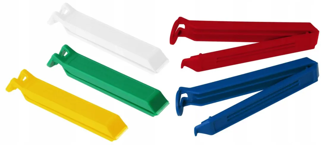 Fackelmann Keukenclips 11cm - 5x Multicolor