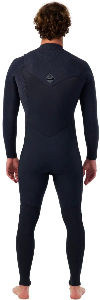 O'Neill Hyperfreak 4/3+mm Heren Wetsuit - Chest Zip - Zwart