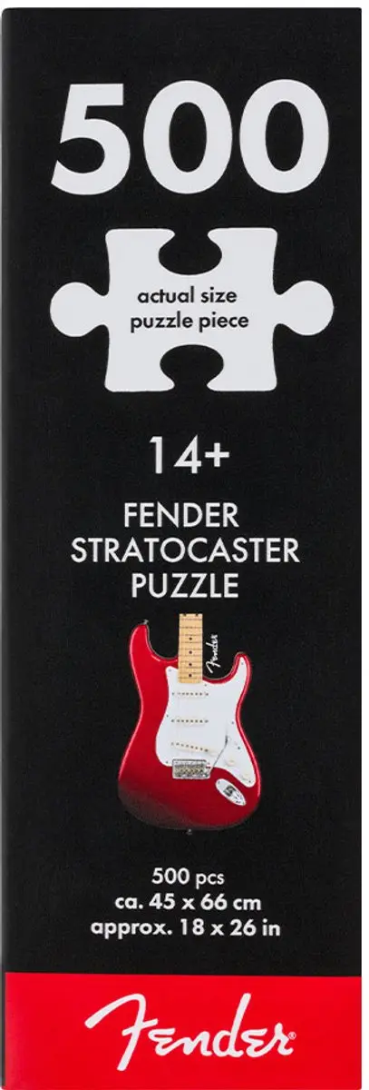 Fender Stratocaster Legpuzzel 500 Stuks - 45x60cm - afbeelding 4 van 6