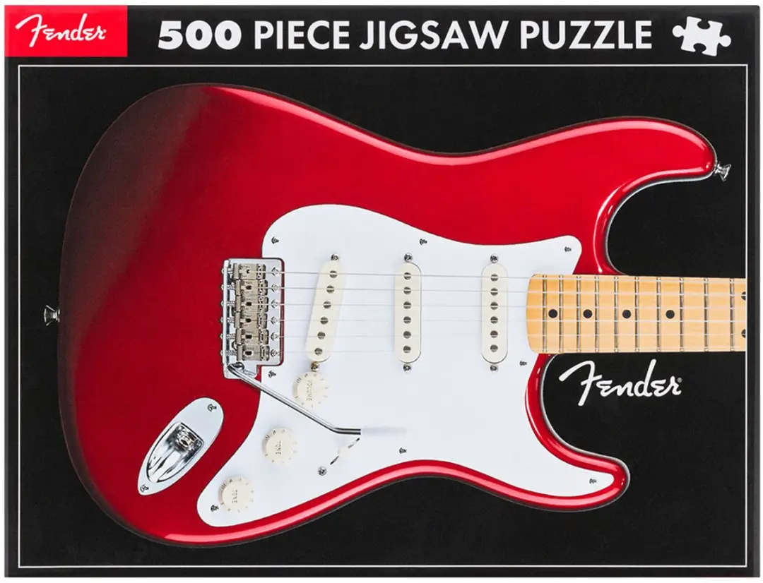 Fender Stratocaster Legpuzzel 500 Stuks - 45x60cm - afbeelding 5 van 6