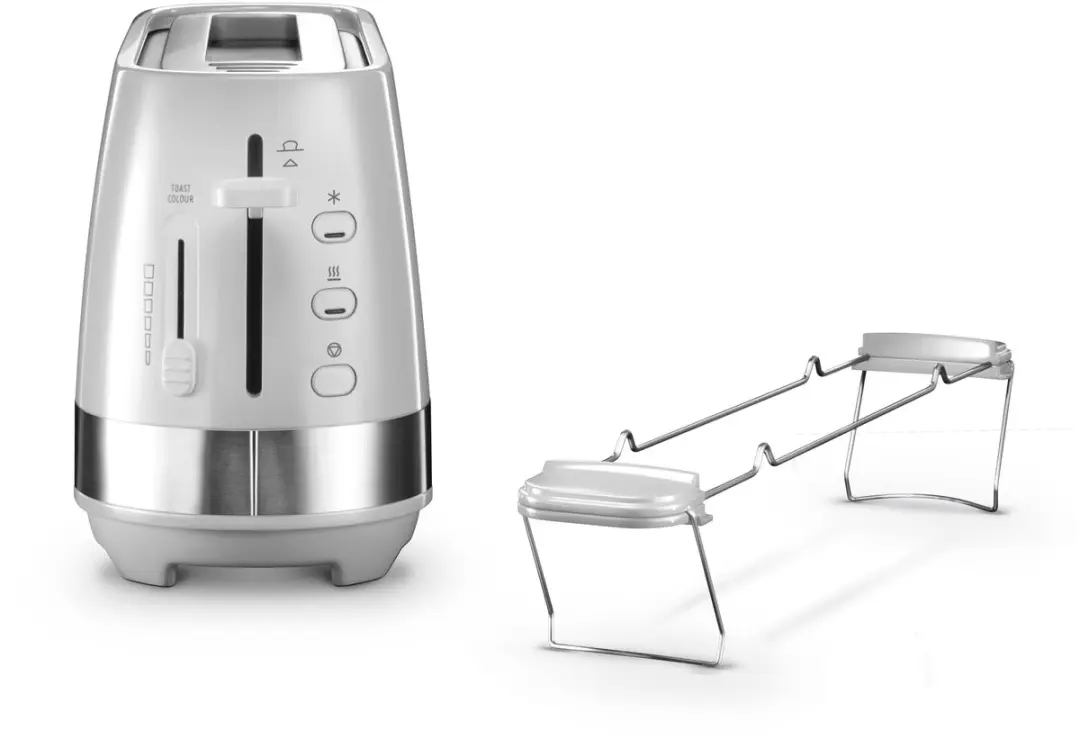 De'Longhi Active Line CTLA3103.W Broodrooster 2 Stuks