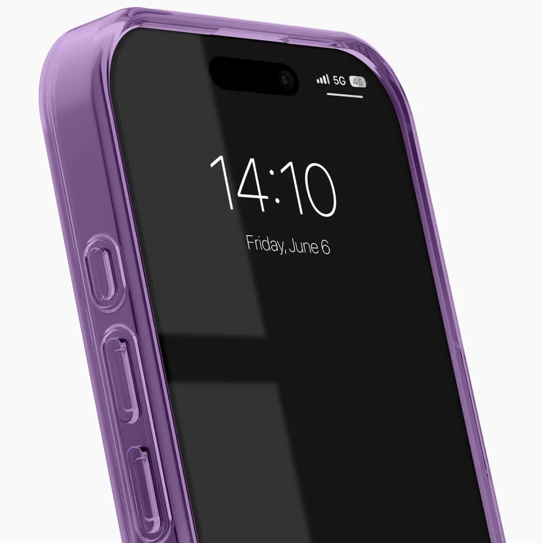 iDeal of Sweden Clear Case iPhone 16 Pro - Amethyst - IDCLCMS-I2461P-631