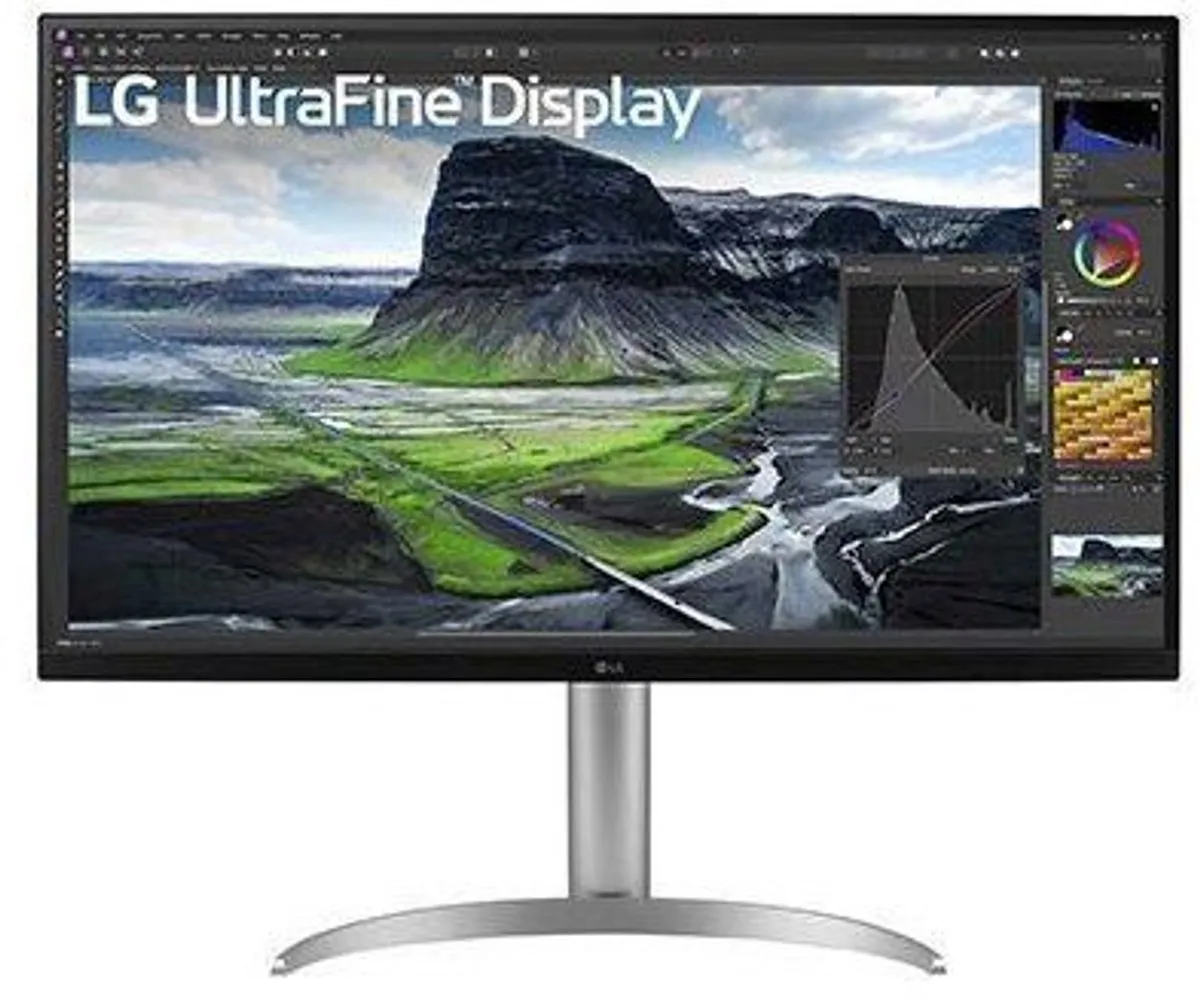 LG UltraFine 32UQ850V-W 4K Monitor - 32 inch - USB-C 90W