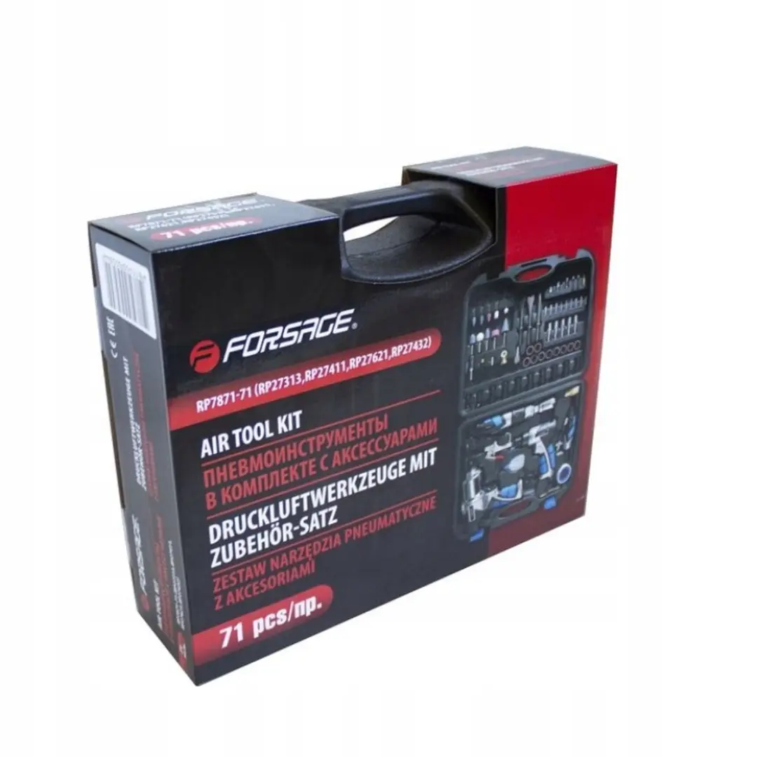 Forsage Pneumatische Gereedschapset 6-delig