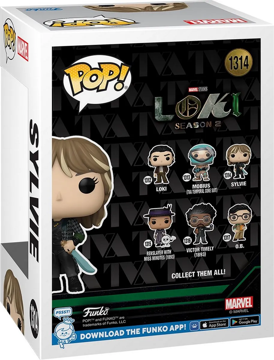 Funko Pop! Sylvie Loki Season 2 72171 - Multicolor