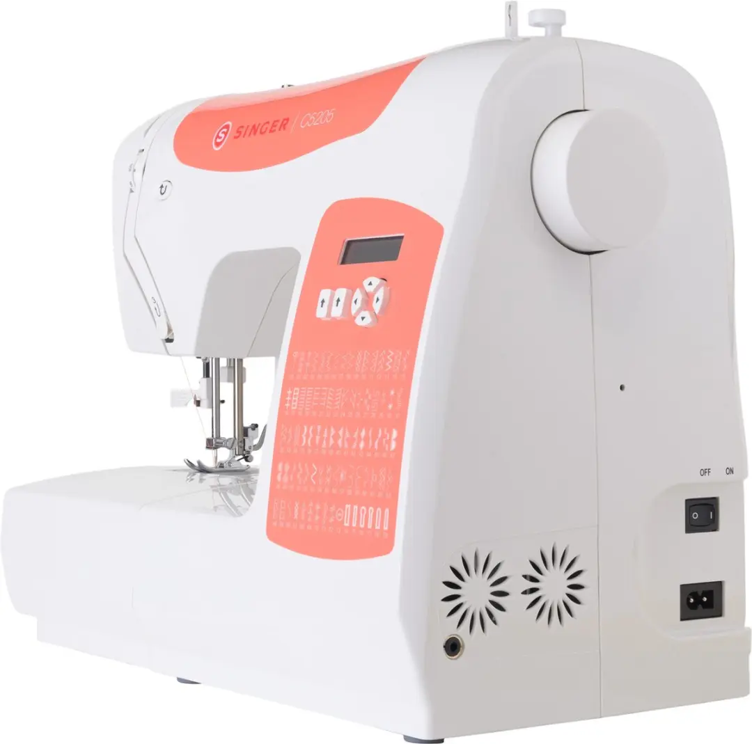 Singer C5205 Naaimachine - Oranje/Wit