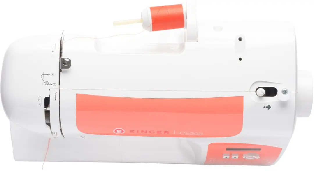 Singer C5205 Naaimachine - Oranje/Wit