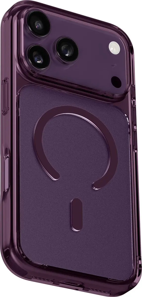 Laut Crystal Fluro iPhone 17 Pro Max Hoesje - Plum Crystal