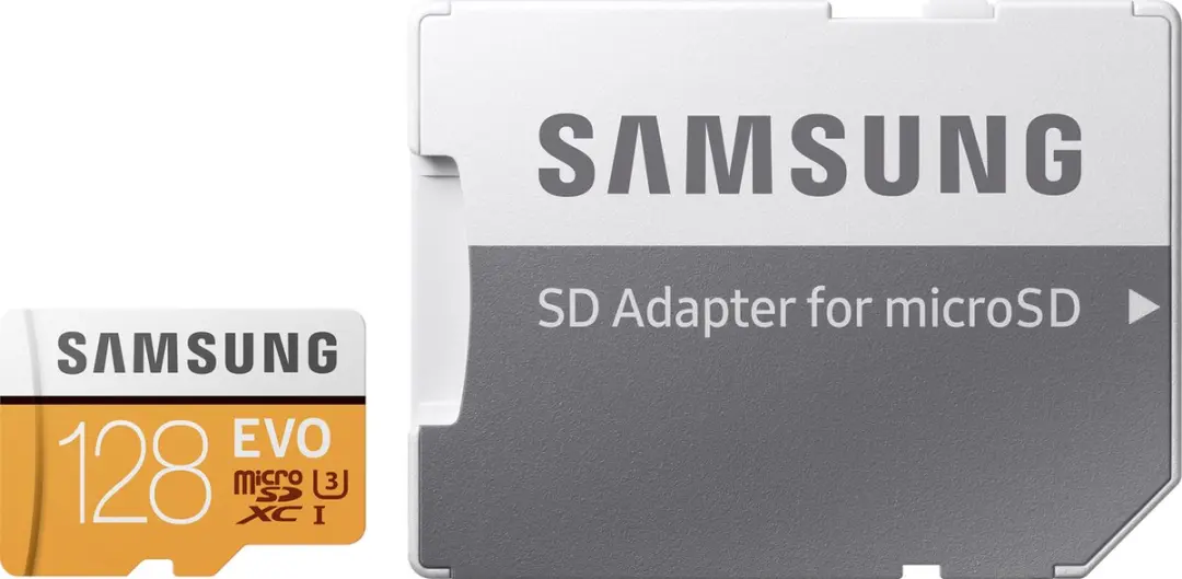 Samsung Evo MicroSD 128GB - met adapter