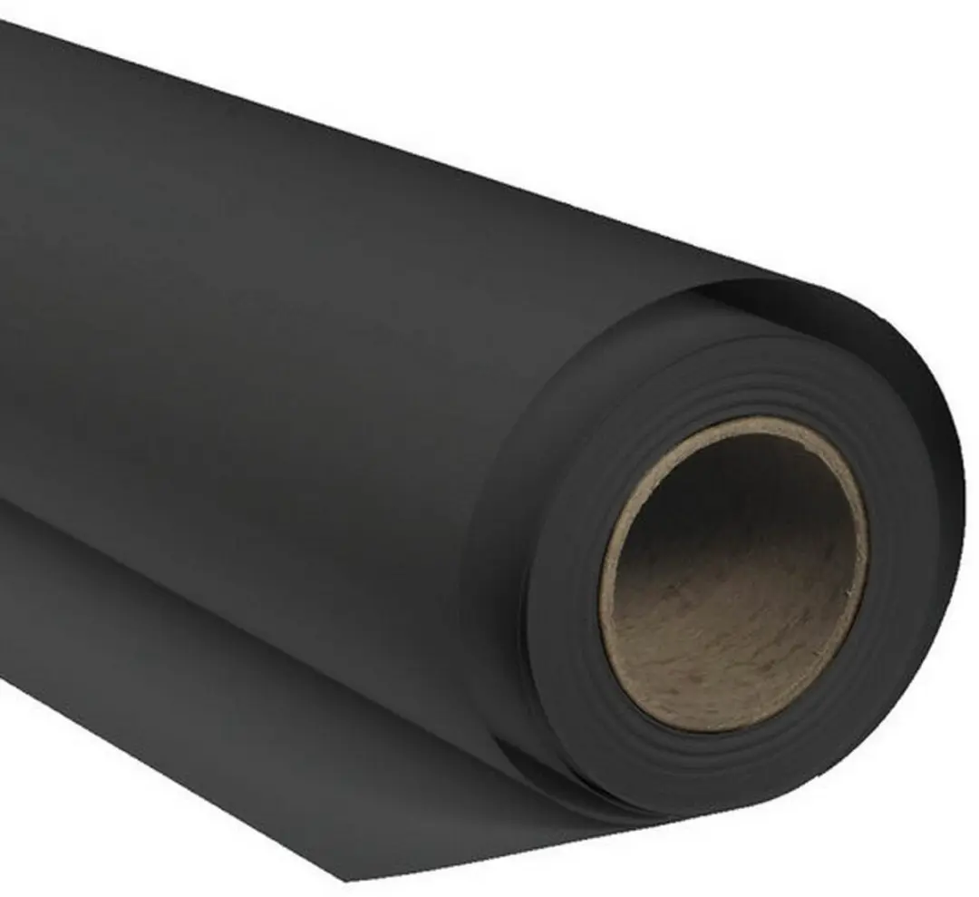 Bresser Achtergrondpapier SBP09 - 1.36x11m Zwart