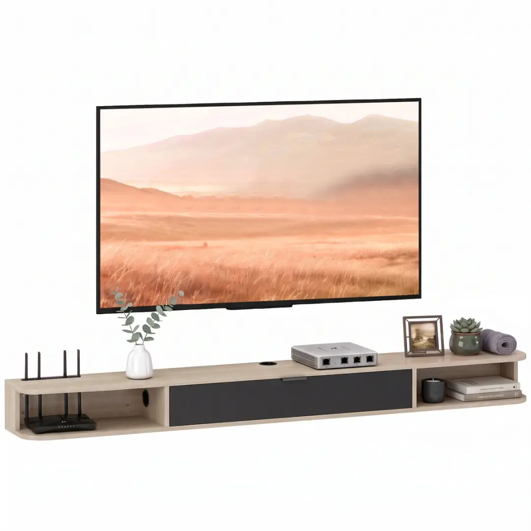 Homcom TV-meubel 180x24x16cm