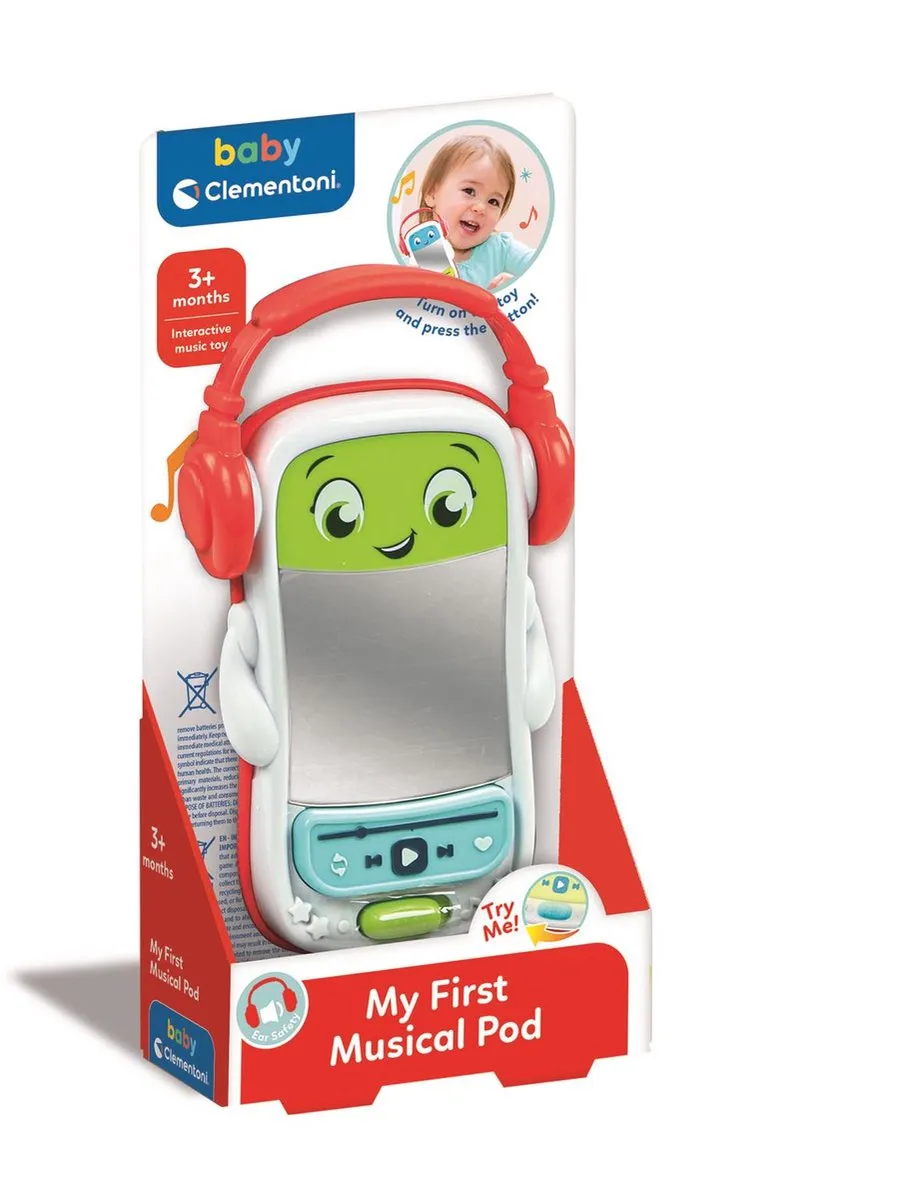 Clementoni Muziekpod 2320975 - Blauw