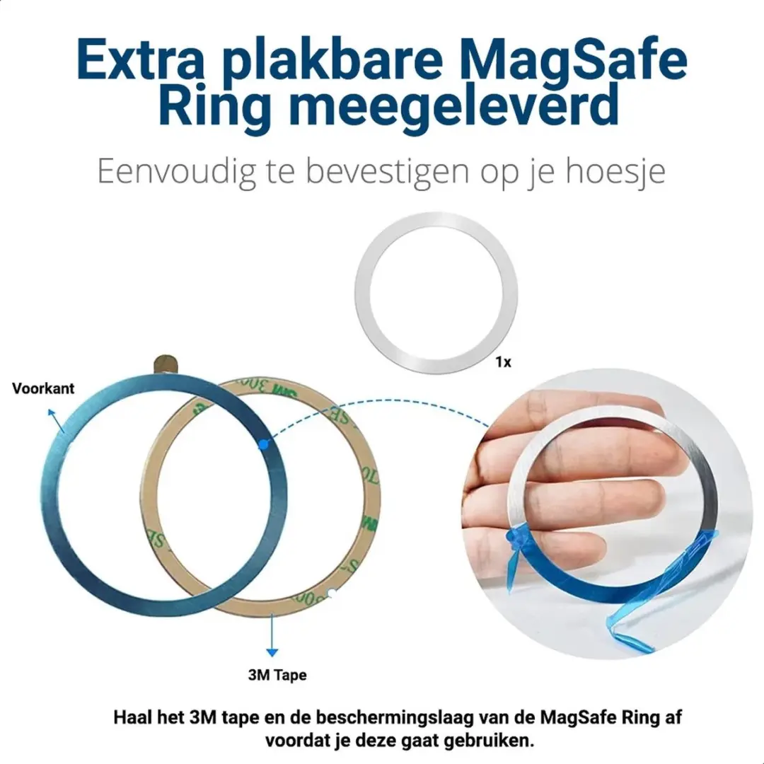 Selected SBG Magnetische Telefoonhouder Stuur - MagSafe - Zwart
