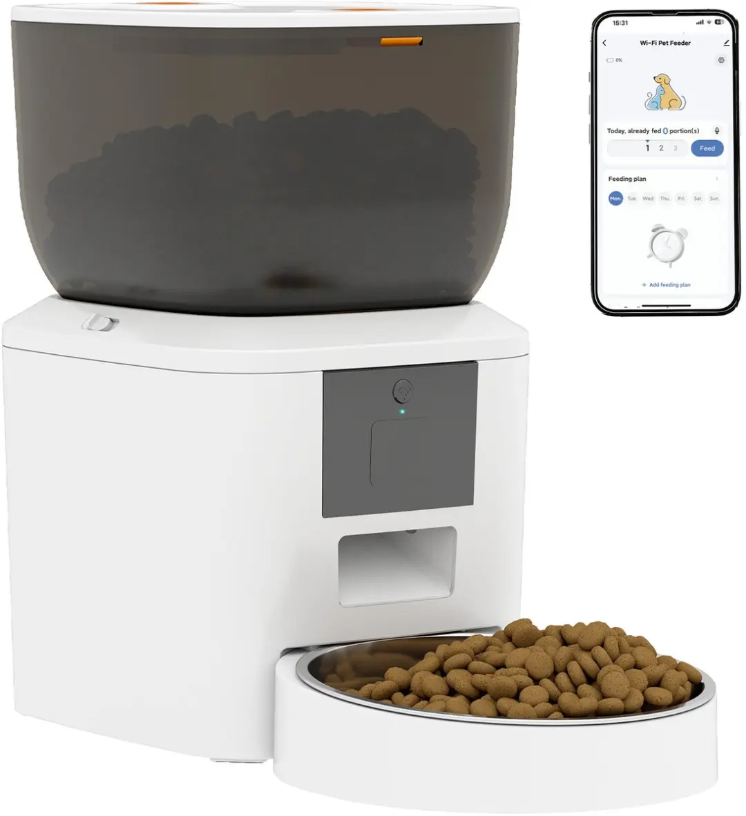 ECTEATOY Automatische Voerbak 4L