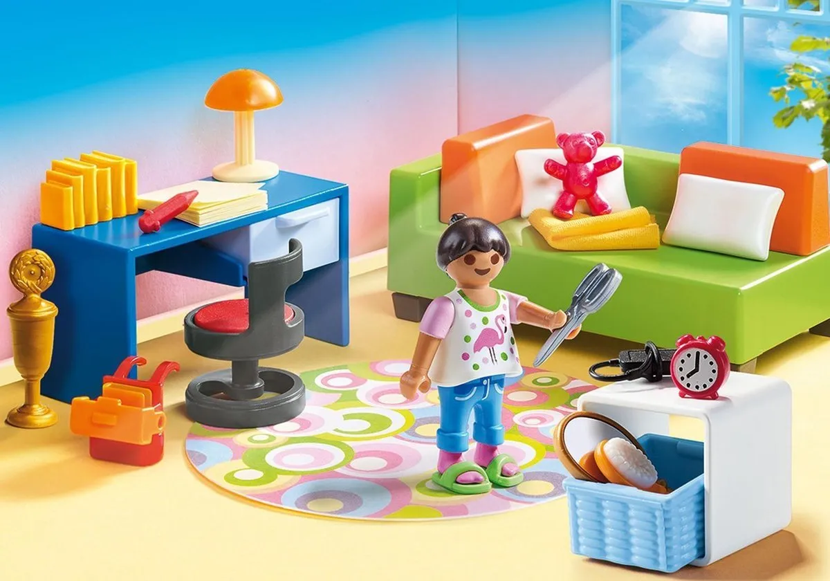 Playmobil Kinderkamer met Bedbank 70209 - Multicolor