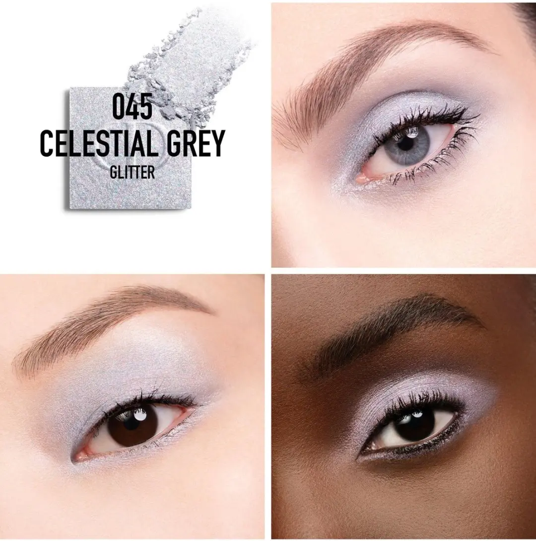 Dior Diorshow Mono Couleur Eyeshadow 045 Celestial Grey Glitter - 2g