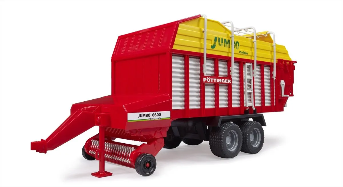 Bruder Pöttinger Jumbo 6600 Profiline Laadwagen 1:16 - Rood