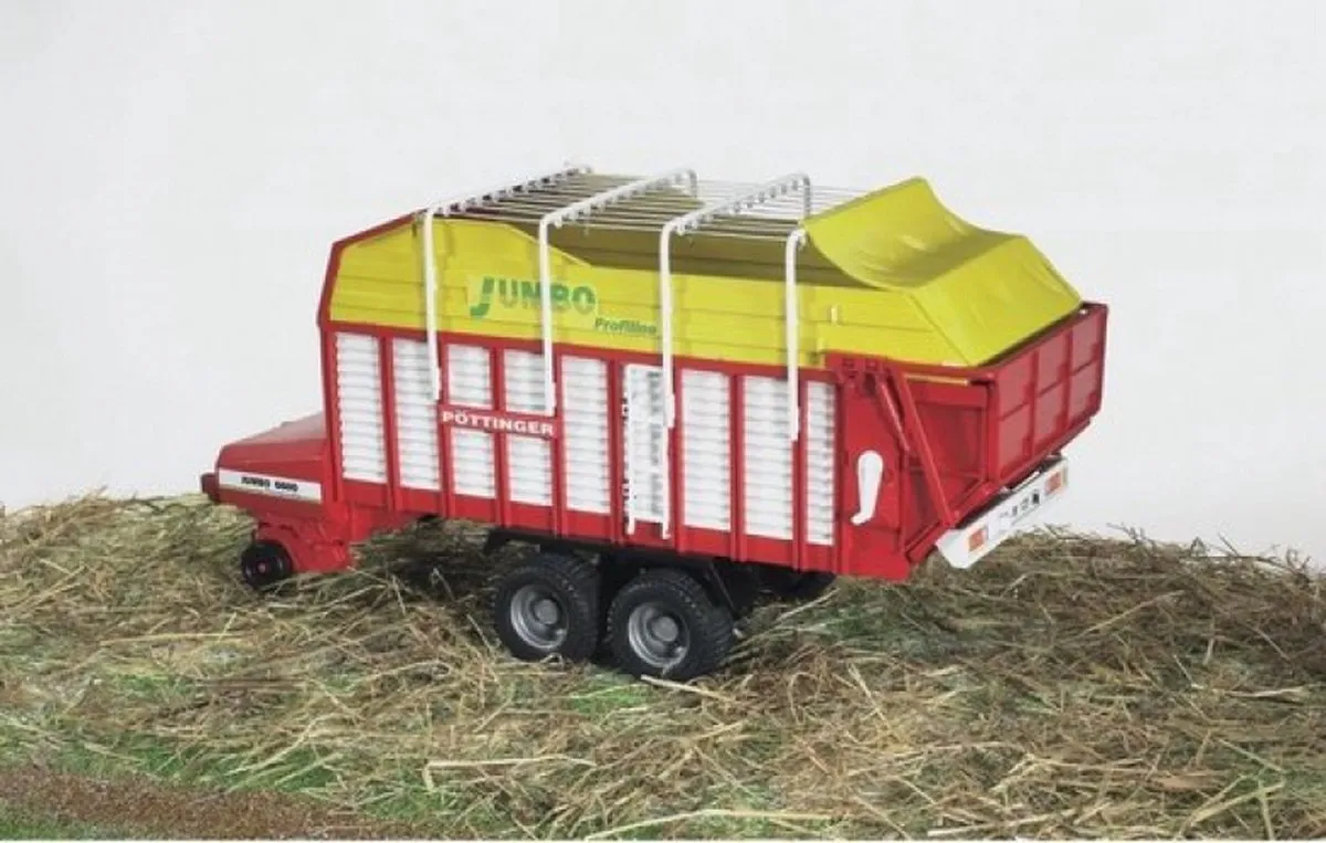 Bruder Pöttinger Jumbo 6600 Profiline Laadwagen 1:16 - Rood