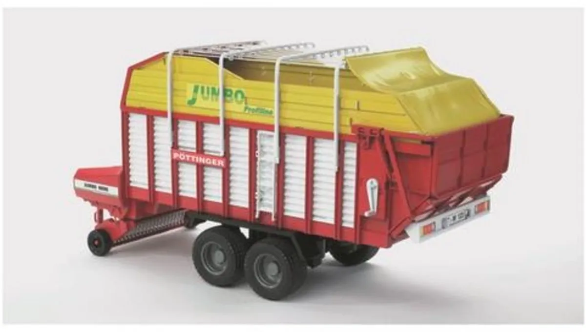 Bruder Pöttinger Jumbo 6600 Profiline Laadwagen 1:16 - Rood