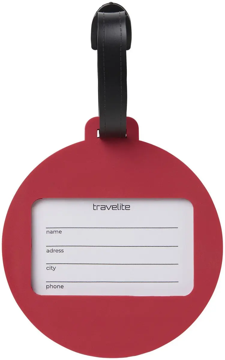 Travelite NFL Bagagelabel 9cm - Rood