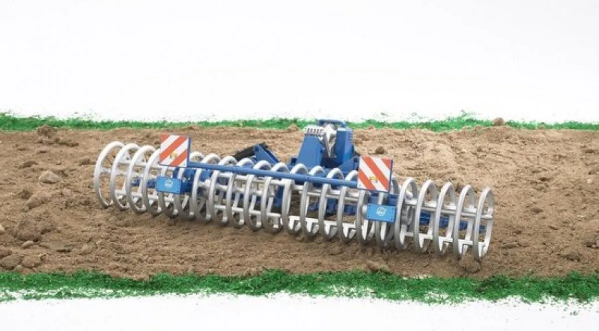 Bruder Lemken Vorenpakker 2222 - Blauw