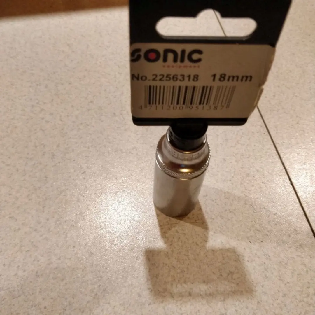 Sonic 6-punts Dop 3/8" M7x63mm